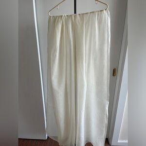 New Fabindia Kota 100% cotton shawl wrap stole Dupatta 42" x 100" white or ivory